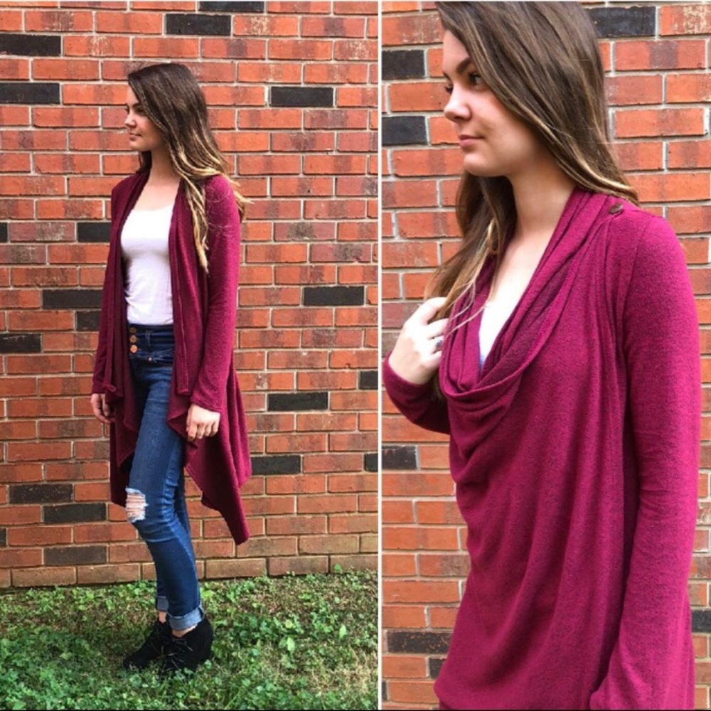 Versatile Cardigan & Top - Picture 3 of 6